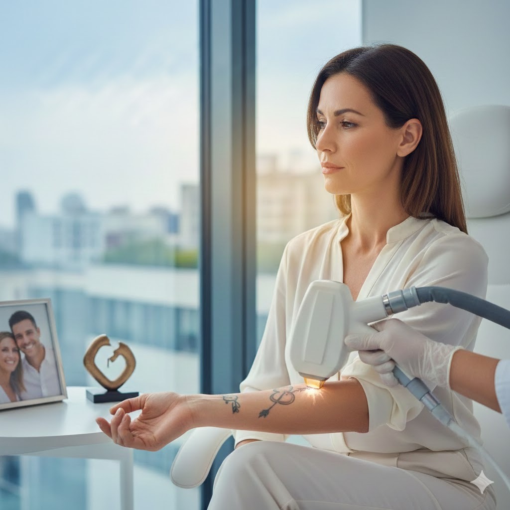 Removing tattoos after divorce