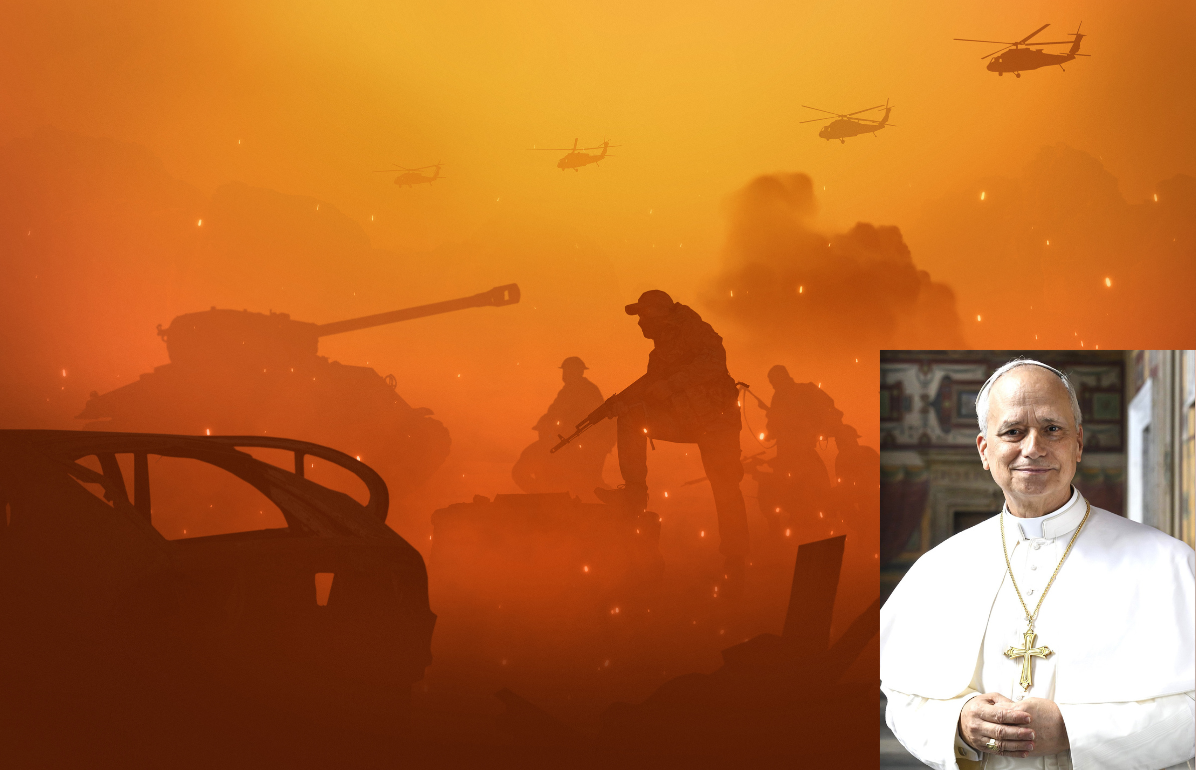Pope challenges Just War theory