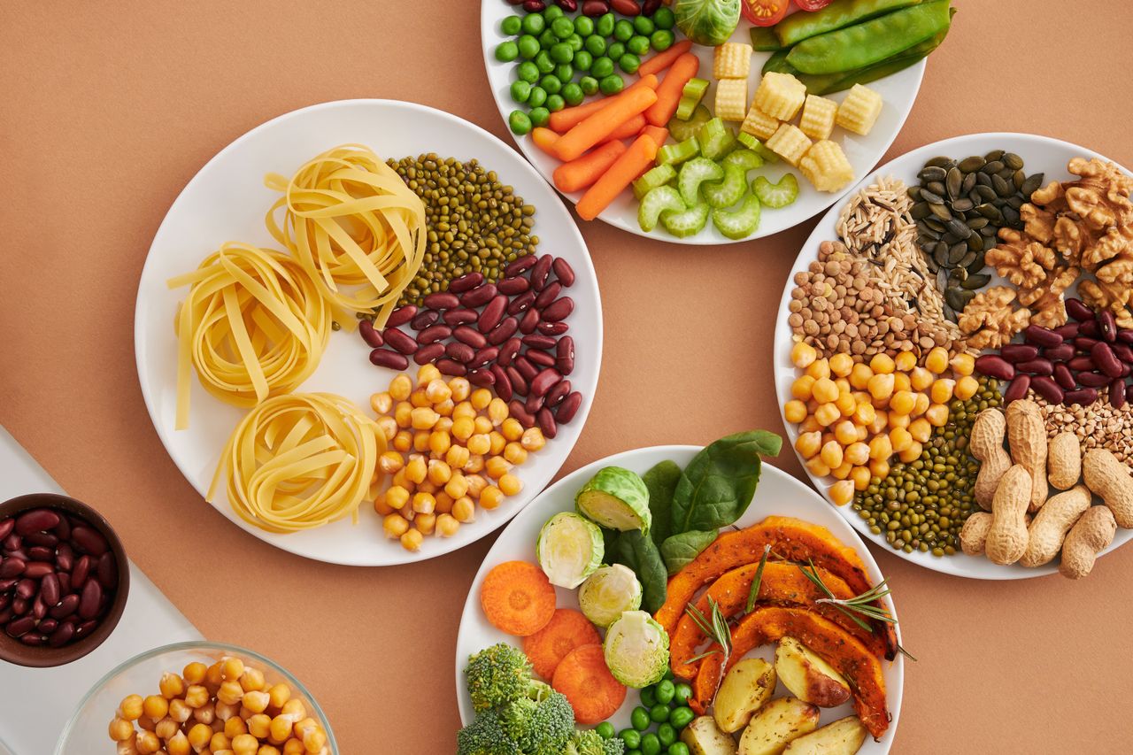 Rainbow plate