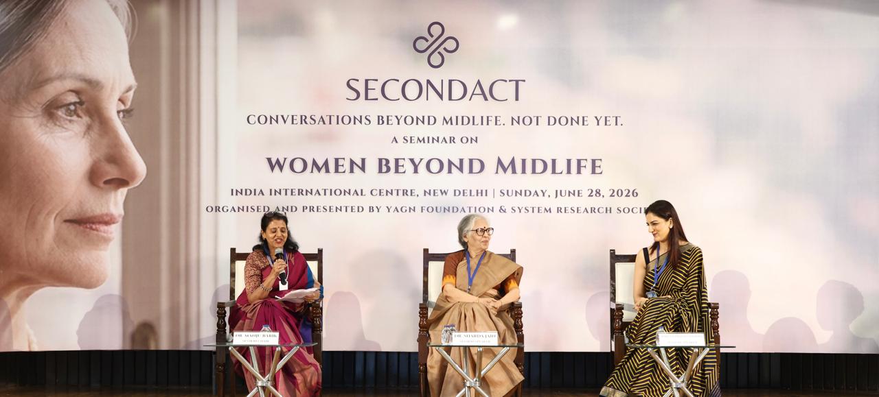 Dr Manju Barik, Dr Sharda Jain and Shreya Prasad Sharma discuss preventive healthcare, healthy aging, and women's well-being during The Body Knows: Health, Hormones, and Healthy Longevity panel.
